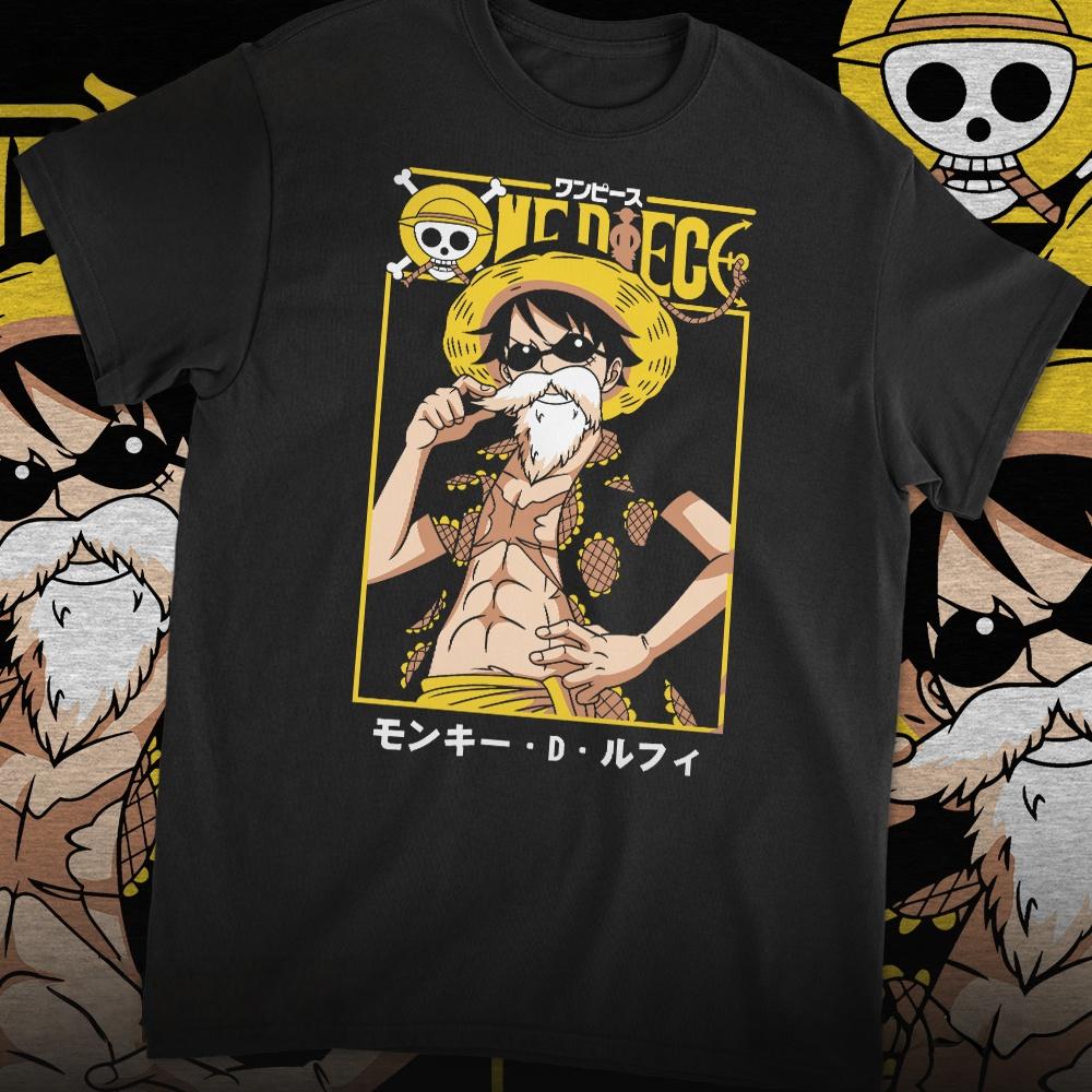 anime One Piece Luffy Dressrosa Graphic TShirt 100Cotton Oversized Shirt unisex Unisex Short Y2k Selling Popular Sleeve ONeck