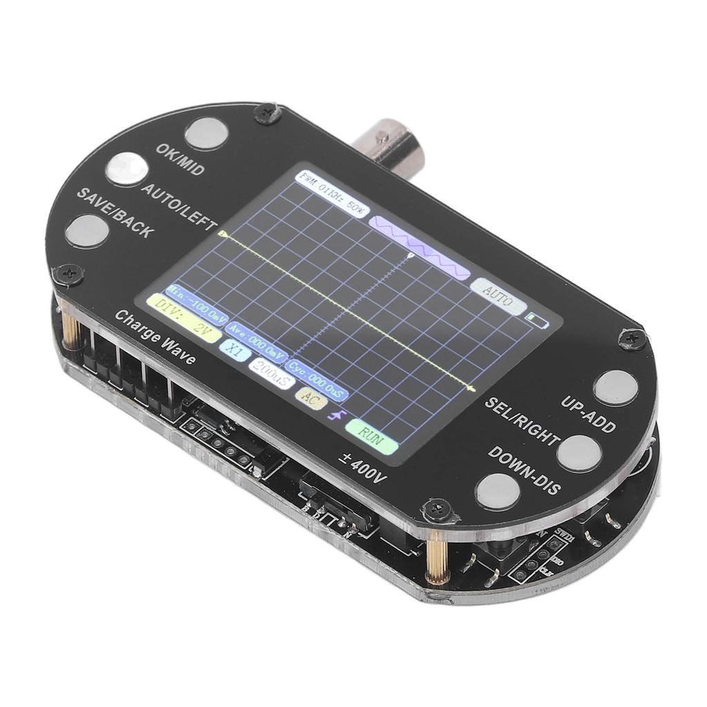 Цифровой осциллограф 2,5 МГц дискретизация 2,4-дюймовый TFT-дисплей разрешение 320x240 форма сигнала