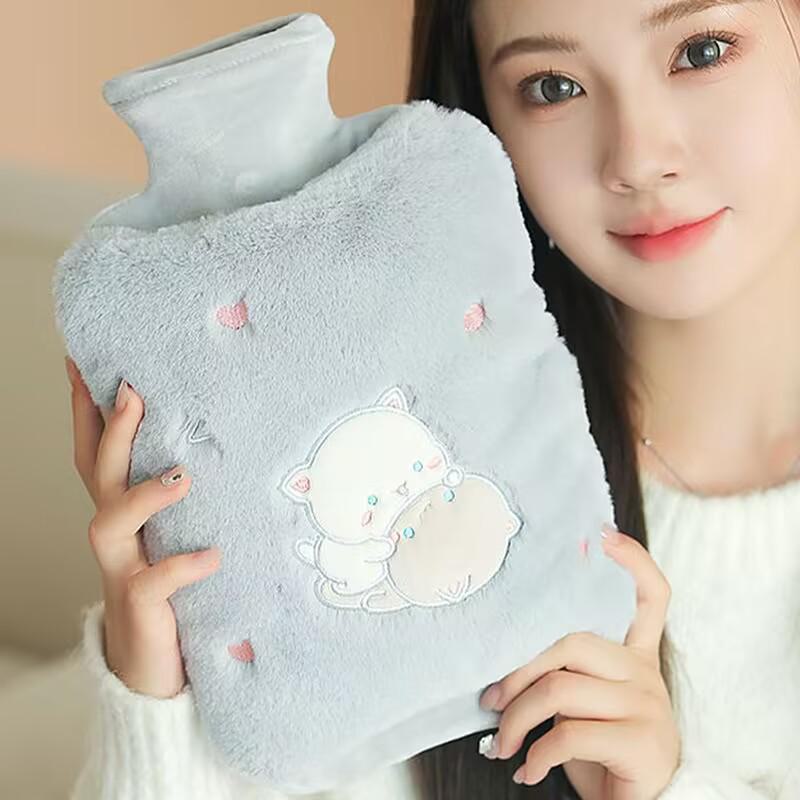 Мягкая взрывозащищенная грелка из ПВХ: Утолщенная, симпатичная и безопасная грелка для рук и живота для студентов