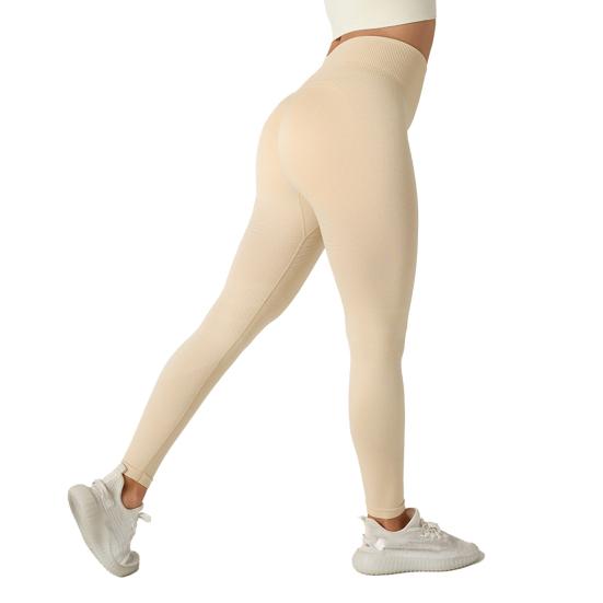 Женские леггинсы для йоги, утягивающие живот, подтягивающие бедра, с высокой талией, бесшовные обтягивающие брюки для тренировок, эластичные, корректирующие фигуру, компрессионные брюки