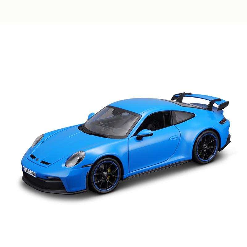 AABKP1 Maisto 1:18 2022 Porsche 911 GT3 Sports Car Orange Static Die Cast Vehicles Collectible Model Car Toys