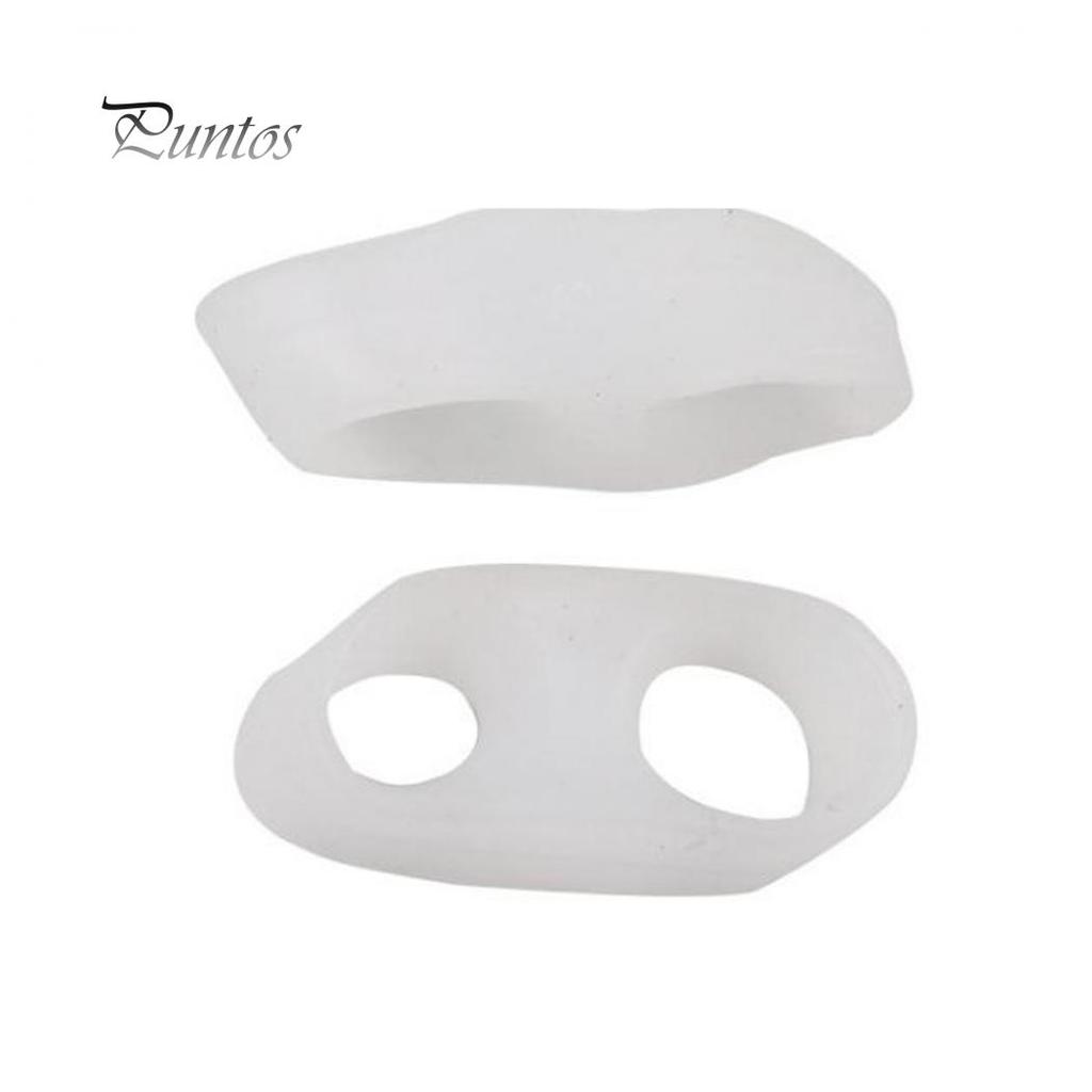 1 пара силиконовых гелевых разделителей для маленьких пальцев ног, уход за ногами