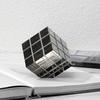 Light Luxury Soft Decorations, Three-dimensional Rubik's Cube Glass Decorations, Living Room, Study, Office Desktop Decorations, Creative Bookends