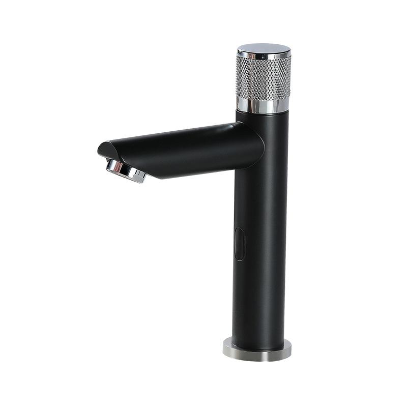 Латунный Интеллектуальный Автоматический Сенсорный Смеситель для Раковины в Ванной Горячей и Холодной Воды Интеллектуальный Смеситель для Раковины Настольный Монтаж Стиральный Кран