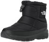 Nuptse Bootie WP Logo TNF Size 9 Short, Black/TNF White,