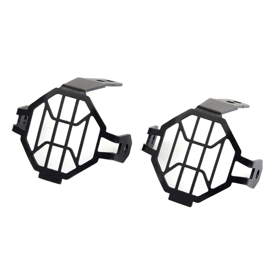 Мотоциклы Противотуманная фара Защита фары Защитная алюминиевая крышка Защита светодиодной лампы 2 шт. Совместимо для R1200GS R1250GS