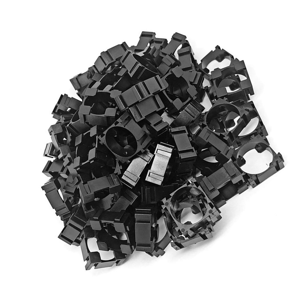 100Pcs Lithium Battery Pack Bracket Cell Spacer Double Battery Holder Bracket