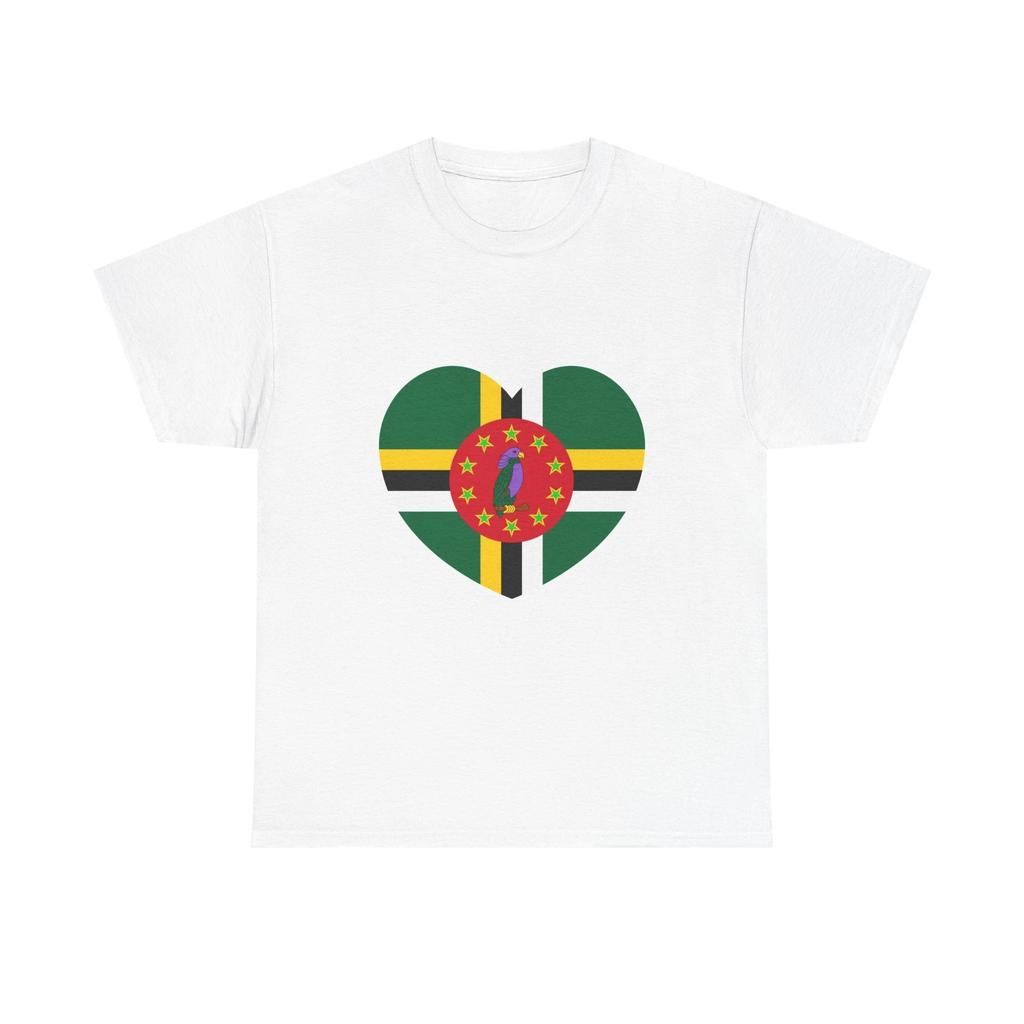 Heart Flag of Dominica 1981-1988 - T shirt
