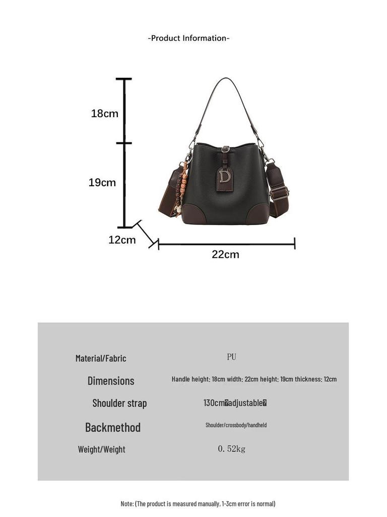 2025 Trendy Women's Versatile Bucket Bag - Single Shoulder & Crossbody