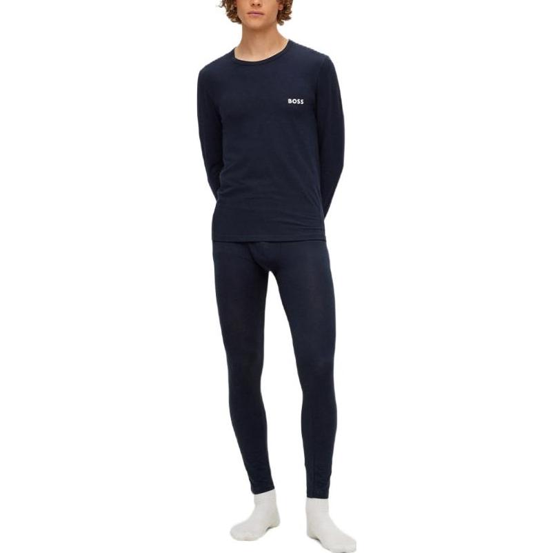 HUGO BOSS T Shirts Men's Dark Blue Crew Neck 50479088-405