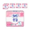 Sofy Hangyeol Winged Sanitary Pads, Medium Size, 16 Pads Per Pack × 6 Packs