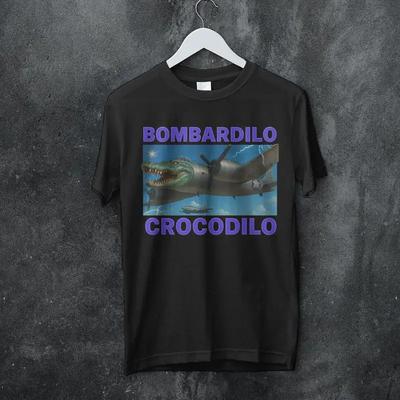 Ardilo Crocodilo Funny Brainrot Trulalero Trulala T Shirt Trendy Bootleg Italian Meme Ardino Crocorino