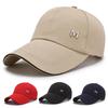 Men's Wide Brim Duckbill Canvas Cap for Sun Protection and Sports Activities