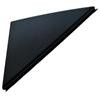 Car Rearview Mirror Triangle Panel Cover for Hyundai Kona 2018 2019 2020 2021 2022 2023 86190-J9000 86180-J9000 Unpainted Black