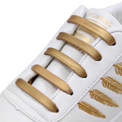 № 8, 16 шт./компл., силиконовые шнурки, эластичные шнурки для обуви без завязок, модные кроссовки для бега для детей и взрослых, кроссовки молоткового типа, шнурки для ленивой обуви, шнурки