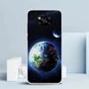 Earth Stars Space Phone Case For Xiaomi Poco F7 Ultra X5 X6 X7 Pro M7 Redmi 15C 15 13C 13 12C 12 10C 10 10A 9 9C 9A 9T Cover Poc