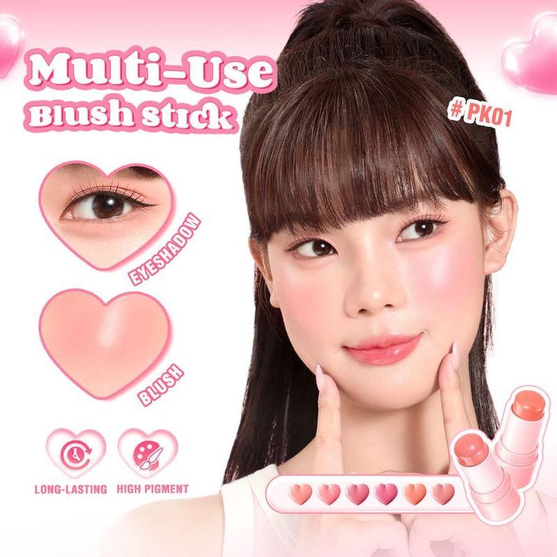 PINKFLASH - Многофункциональный водянистый стик-румяна - 6 цветов