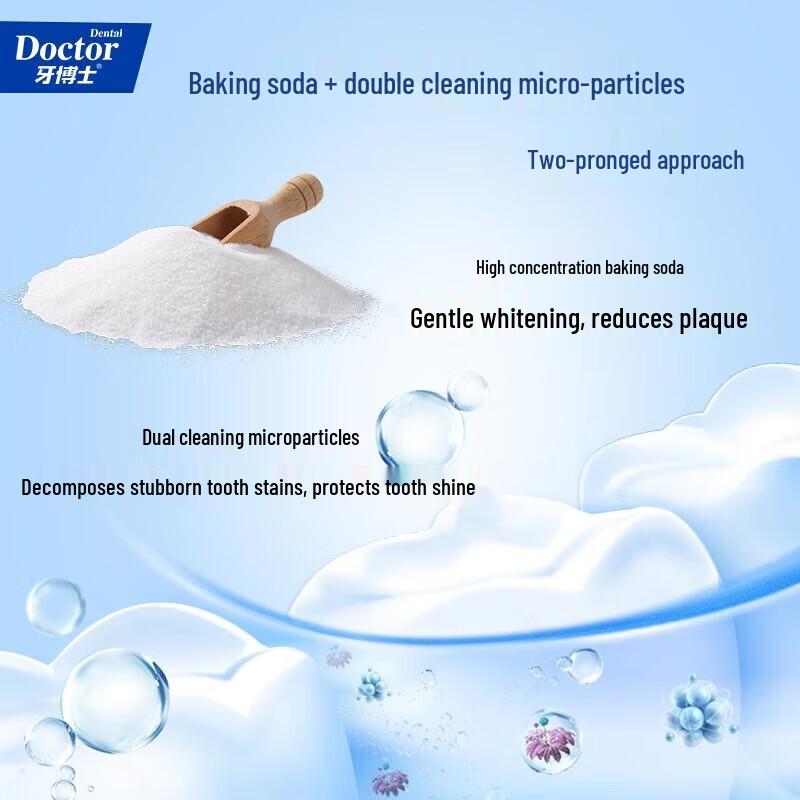 Доктор. Denti Отбеливающая зубная паста с пищевой содой