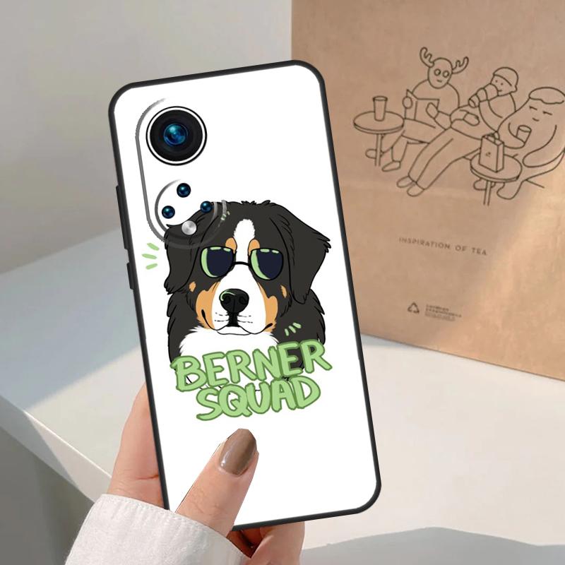 Смешная бернская горная собака Для Honor Magic 7 Lite 5 6 8 Pro Чехол Для Honor 400 200 90 70 50 X8c X8b X9a X9b X9c X9d Win