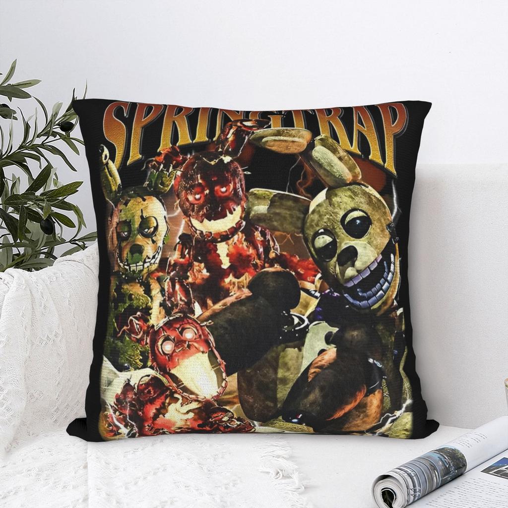 Springtrap Freddyed Bonnie Игровой Наволочка Печатная Полиэстер Чехол для Подушки Декоративный Чехол для Подушки Дом Квадратный 40*40см