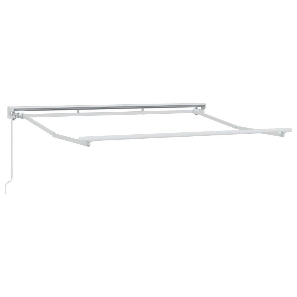 Manual Retractable Awning Cream 3 x 2.5 m