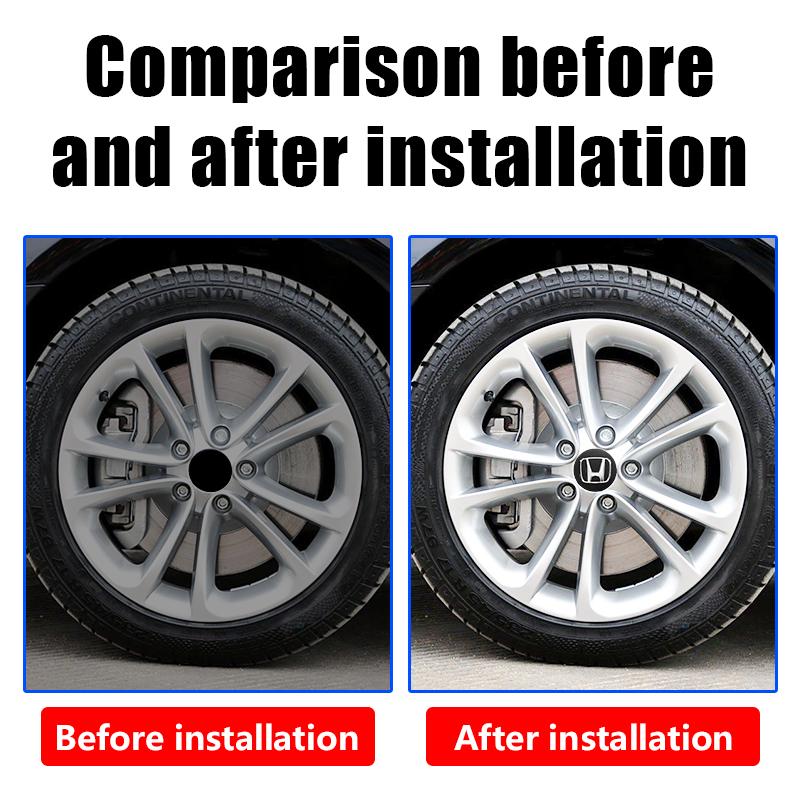 4Pcs ABS 58mm 69mm Car Wheel Center Hub Center Cap Rim Hub Dustproof Cover Emblemem For Honda Accord CRV XRV Civic Odyssey Acces aju256