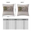 All That Is Gold Does Not Glitter Pillowcase Polyester Linen Velvet Creative Decorative Throw Pillow Case Car Cushion Case 18"