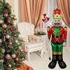 1pcs Large Christmas Standing Balloons Christmas Aluminum Film Balloon Walnut Soldier Balloon for New Year Xmas Party Home Decor