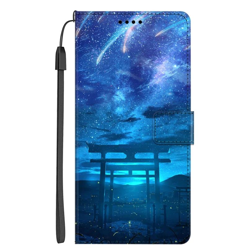 Кожаная книжка-чехол для Honor X6A X6C X6B Цветок Кошелек Подставка Книга Карман для карт Чехлы для телефона для Huawei X 6A 6C 6B X6 B A X Защитный