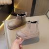 England Style Retro Black Coffe Khaki Kids Shoes for Boys Pretty Baby Girl Chelsea Boots Non-slip City-friendly Boots I09058