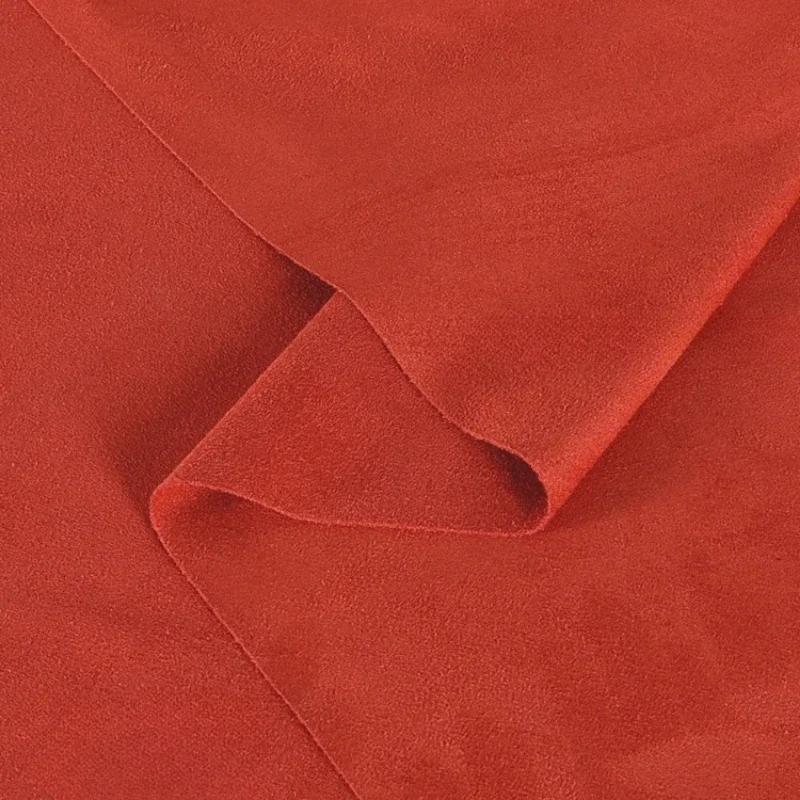 100x150cm Suede Fabric Stretch Double Microfiber for Costume Dresses Skirt Sewing Stretch Frosted Cloth Plain Material