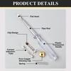 AC/DC 100-500V Voltage Detector Pen Clear Light Circuit Tester New Test Screwdriver