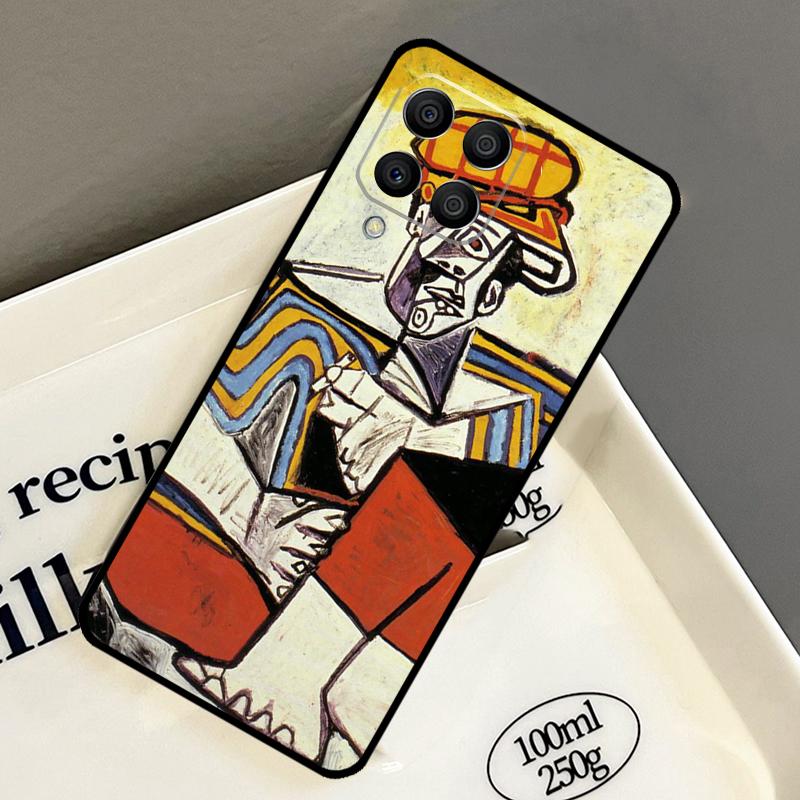 Picasso Abstract Art Painting Case For Samsung Galaxy M32 M12 M52 M15 M35 M55 M31 M56 M36 M16 M06 M13 M33 M53 M14 M34 M54