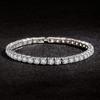 S925 Silver Plated 4mm Zirconia Modern Bracelet Gift Box