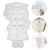 Cutting Die Graduation Template Stamps and Dies for Card Making Metal Embossing Folders Theme Graduates Shape