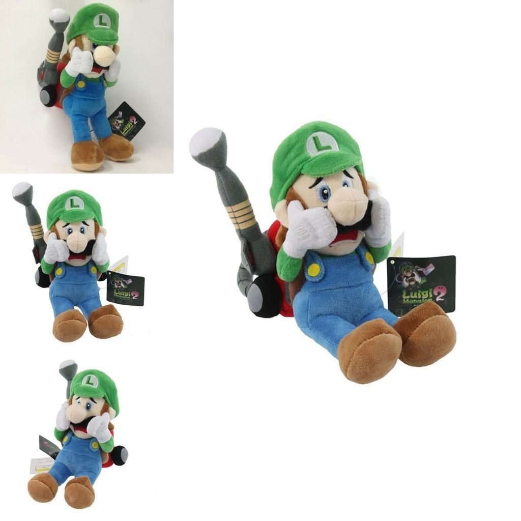 Восхитительно мягкая плюшевая кукла Луиджи из Super Mario Bros, 18 см, для детей и коллекционеров