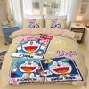 Japanese Anime Dora-emon Quilt Duvet Pillowcase 3D Printed D-Doraemon Bedding Set Duvet Cover for Children and Girls Boys Teen