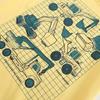 Children's fashion T-shirts, summer crew neck boys' short-sleeved base shirts, knitted cotton cartoon print children's T-shirts