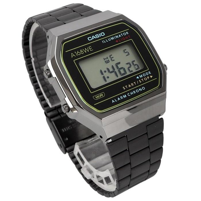 Casio Heritage Colors A168WEHB-1A Цифровые часы - Черные