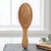 Yousheng Bamboo Air Cushion Hairbrush Hair Growth Natural Wood Bristle Scalp Massage Brush Men Women Anti-Static All Hair Types Detangling Comb