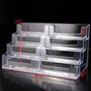 4 Layers Business Card Box Transparent Business Card Storage Box  Office Supplies