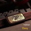 Ebony Rosewood Magnetic Decompression Stress Relief Spinner Coin