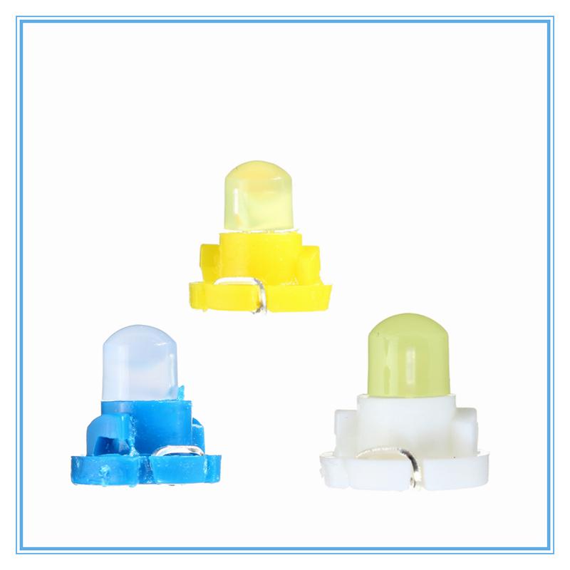 10 шт. DC 12 В T4 светодиодные Neo Wedge приборная панель приборная панель кластера лампы приборной панели автомобиля белый синий красный зеленый желтый