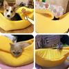 Cozy Cat & Dog Nest: Winter Warmth & Summer Comfort Sleeping Bag for Pets