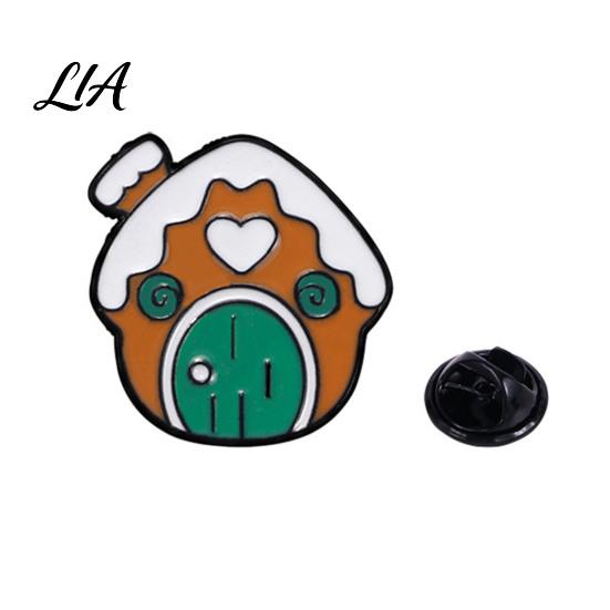 Holiday Enamel Lapel Pins Christmas Cartoon Brooch, Santa Claus Elk Snowman Tree Badge Pin, Xmas Embellishment Pin Bags Scarves Clothes Decorative