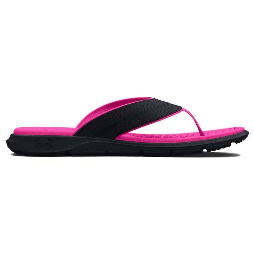 (WMNS) Under Armour Ignite Pro Marbella Sandal 'Black Rebel Pink' Women's 3026030-002