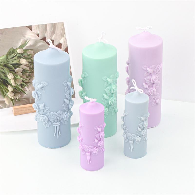 M-Modern-Candle Silicone Molds For Making Candles, Resins, Scented Candles, Handmade Wax Soaps