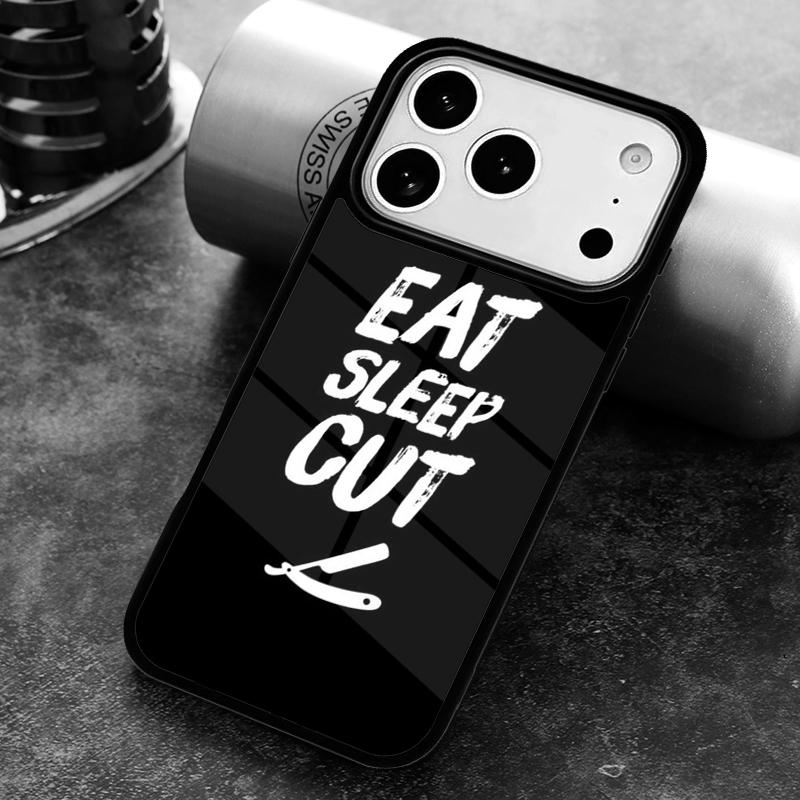 Barber Life Vintage Retro Phone Case For iPhone 17 16 15 14 13 12 11 Pro Max Plus 17Air Soft Silicone Cover