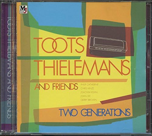 CD TOOTS THIELEMANS & KENNY WERNER - TWO GENERATIONS MECJ30106PROMO Japan Jazz Used