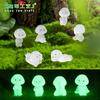 Moss Micro Landscape Creative Cute Luminous Corner Little Man DIY Decoration Accessories Desktop Car Small Ornaments